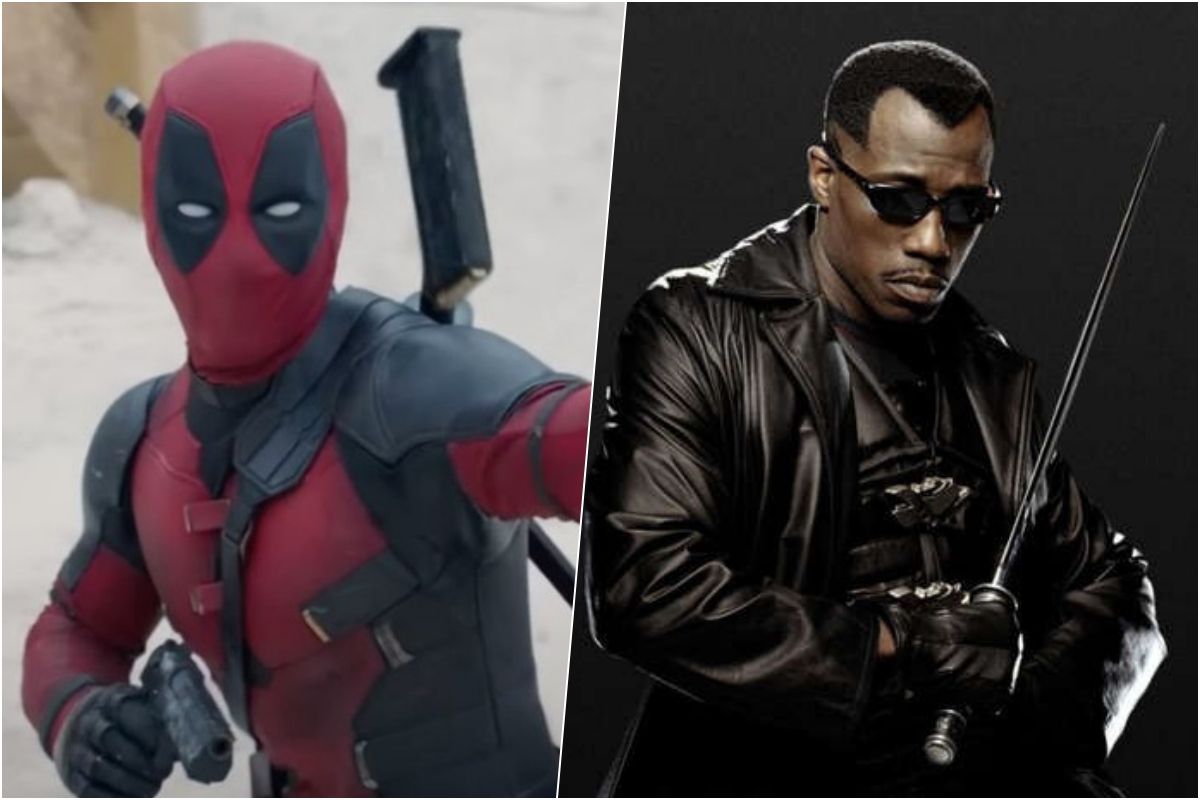 Collage di Deadpool e Blade