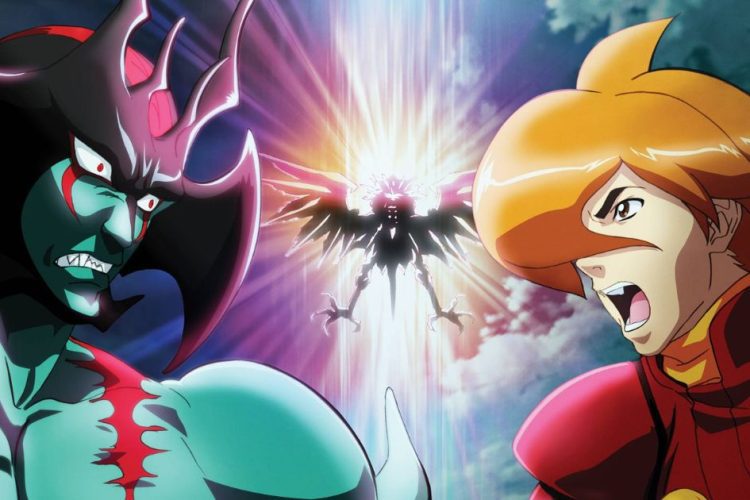 poster di cyborg 009 vs devilman