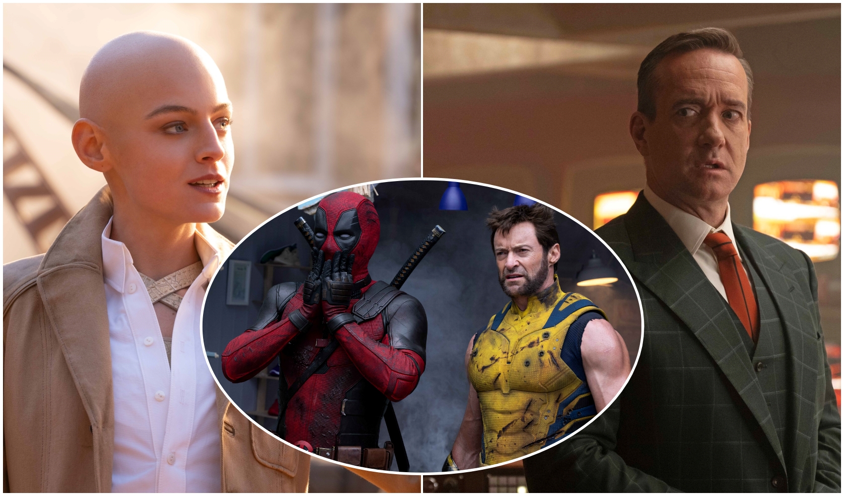 Emma corrin e matthew mcfayden in deadpool & wolverine