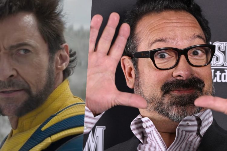 primo piano di hugh jackman e james mangold