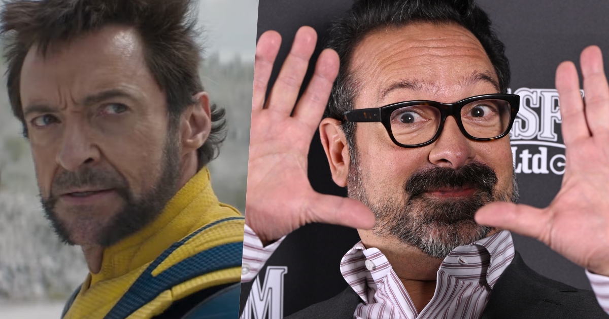 primo piano di hugh jackman e james mangold