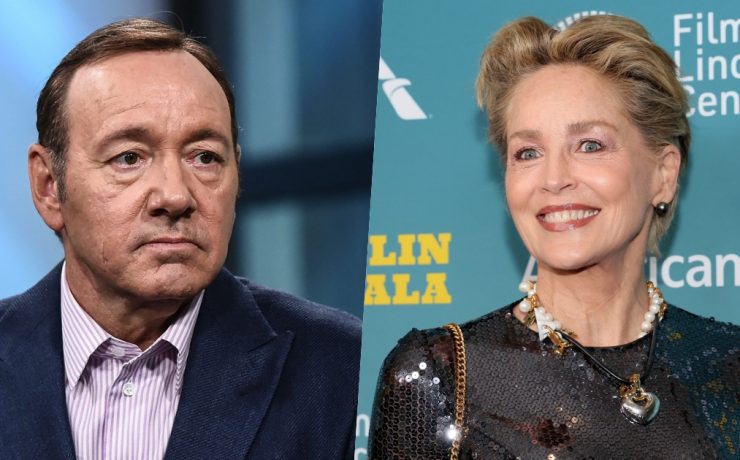 Sharon Stone difende Kevin Spacey dopo le nuove testimonianze contro di lui