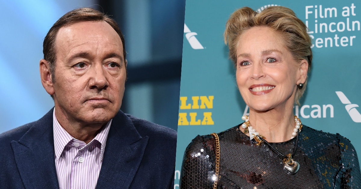 Sharon Stone difende Kevin Spacey dopo le nuove testimonianze contro di lui