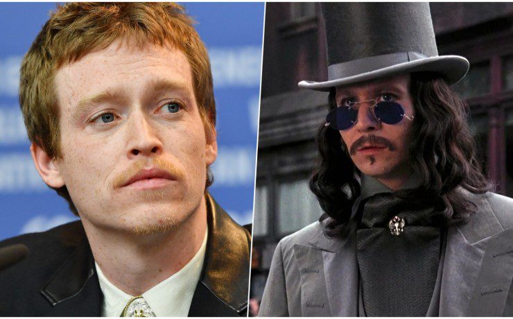 collage di Caleb Landry Jones e Gary Oldman come Dracula