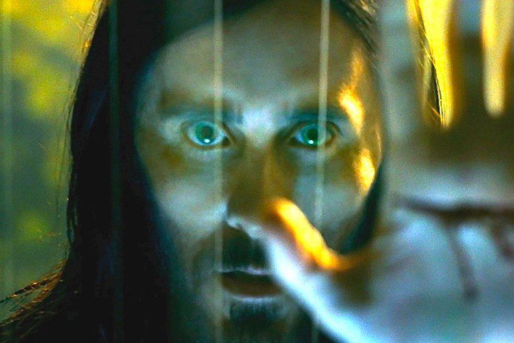 Jared Leto in una scena di Morbius