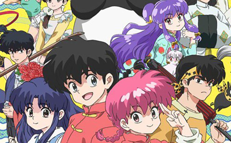 I protagonisti della serie anime Ranma 1/2