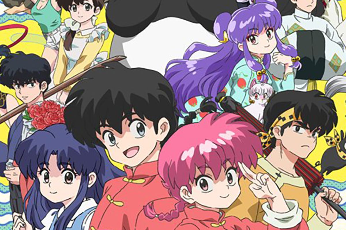 I protagonisti della serie anime Ranma 1/2