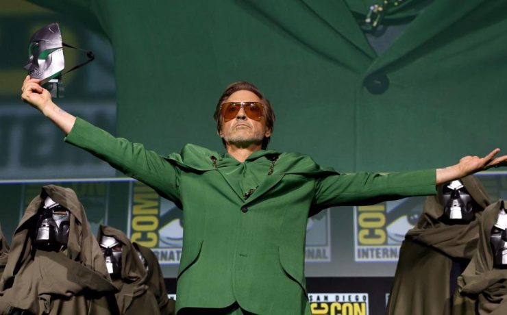 robert downey jr al san diego comic-con