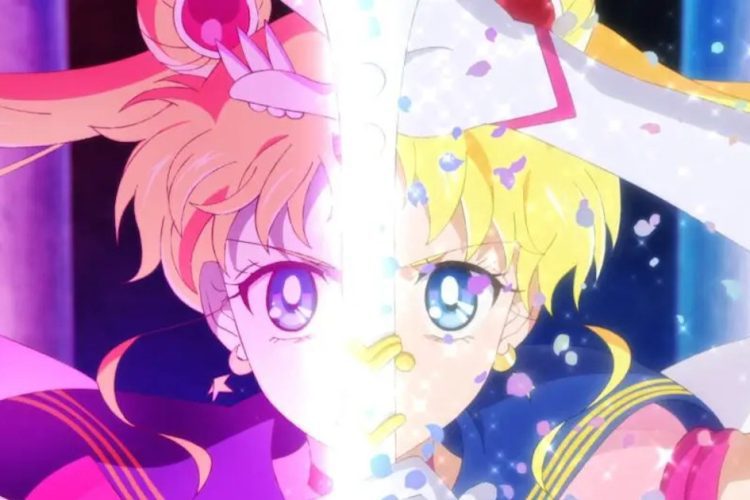 Un frame da Sailor Moon Cosmos, in arrivo su Netflix.