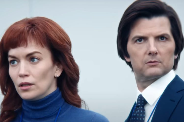 Adam Scott e Britt Lower nel teaser della seconda stagione di Scissione.