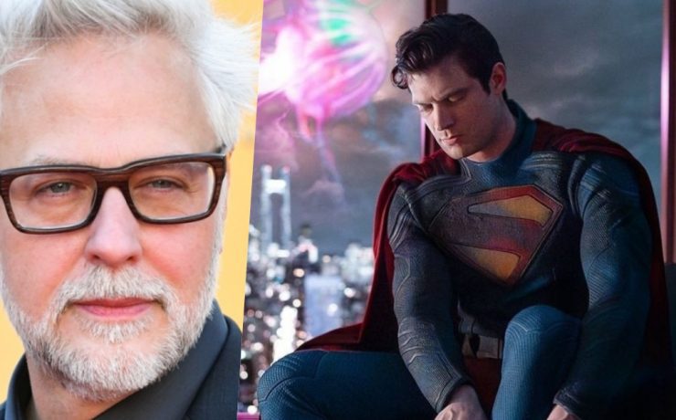 james gunn e david corenswet come superman