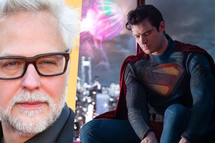 james gunn e david corenswet come superman