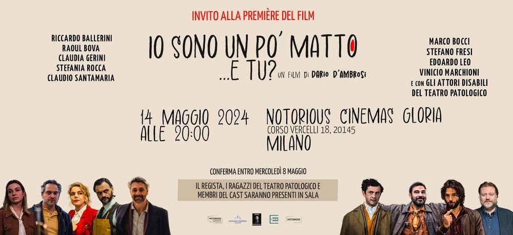 Io sono un po’ matto e tu? – Il trailer ufficiale