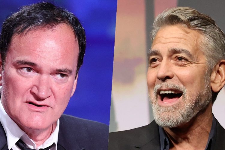 Quentin Tarantino e George Clooney