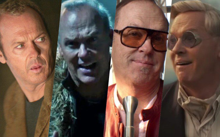 Collage ruoli Michael Keaton