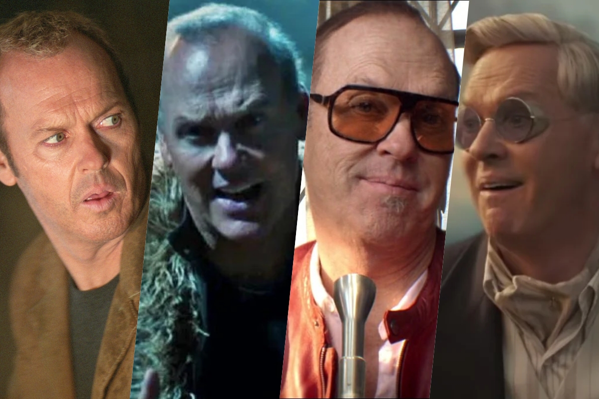 Collage ruoli Michael Keaton