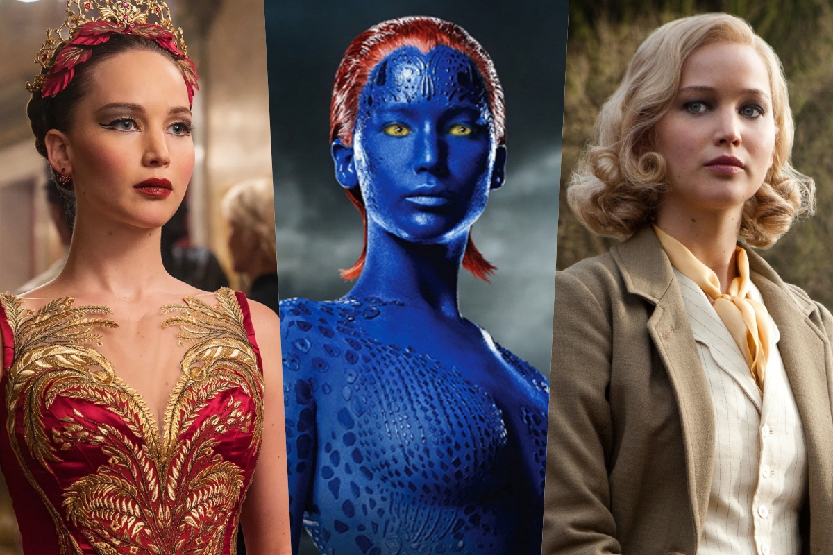 Collage peggiori film di Jennifer Lawrence