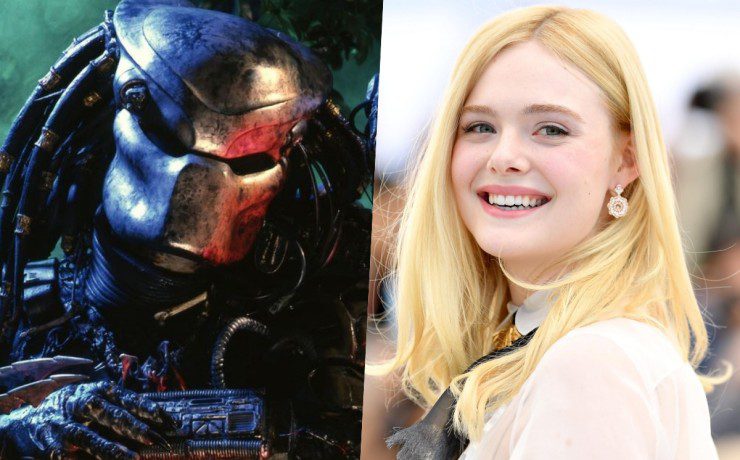 Collage Predator Elle Fanning