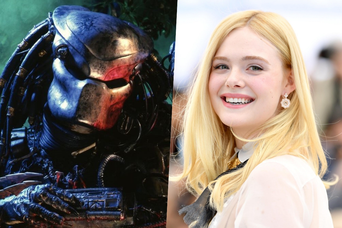 Collage Predator Elle Fanning