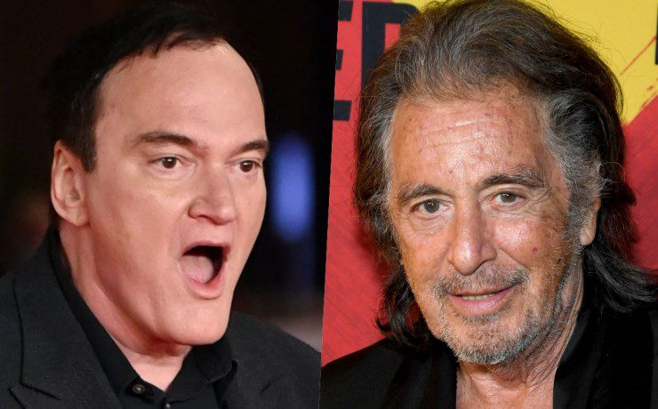 Collage Quentin Tarantino e Al Pacino