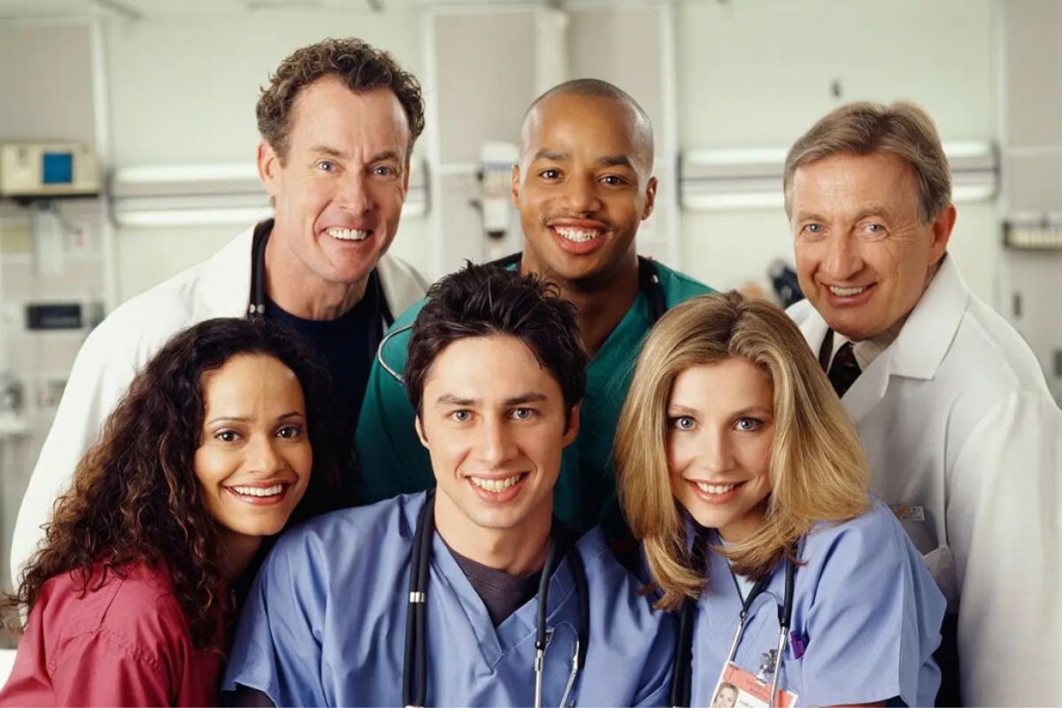 Il cast di Scrubs