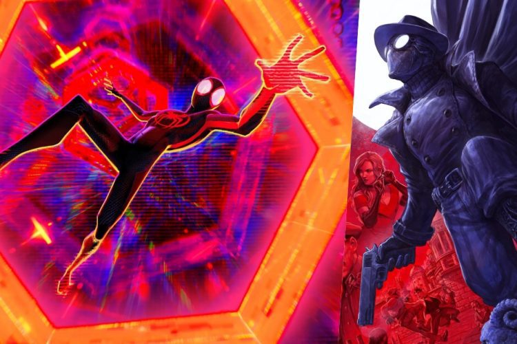 spider-verse e spider-man noir