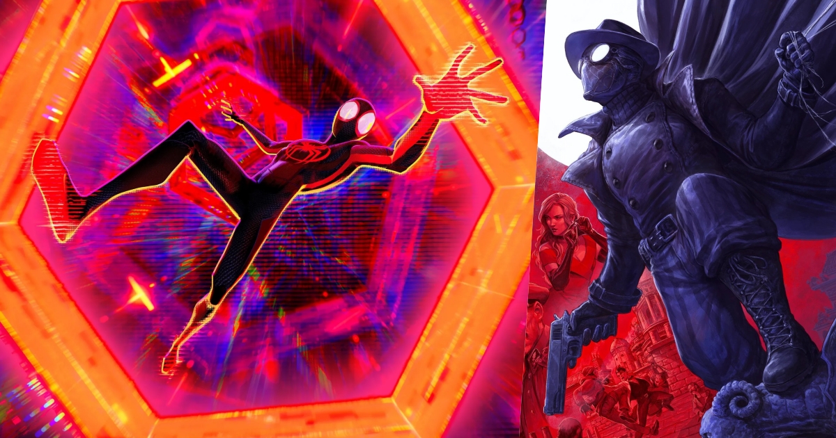 spider-verse e spider-man noir