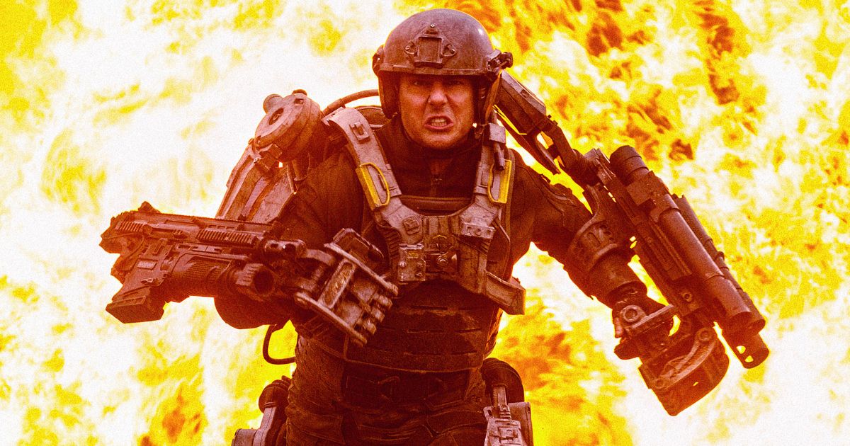 tom cruise in edge of tomorrow