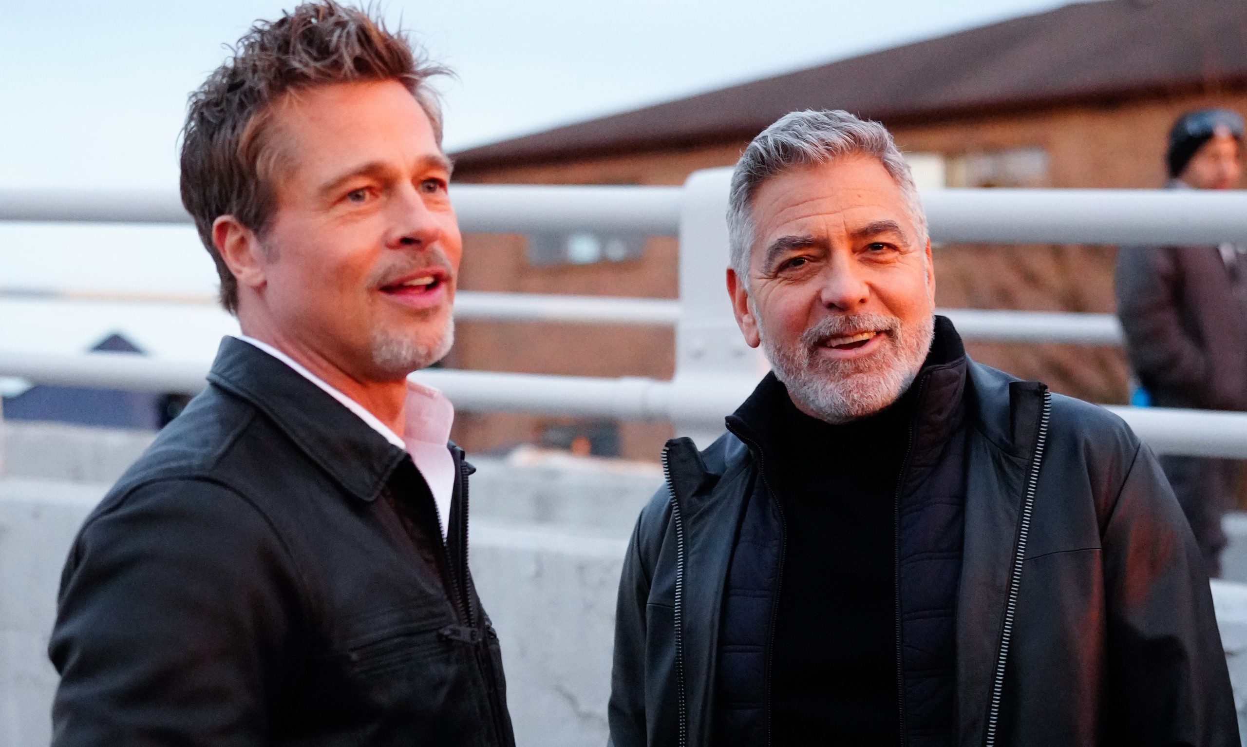 Brad Pitt e George Clooney