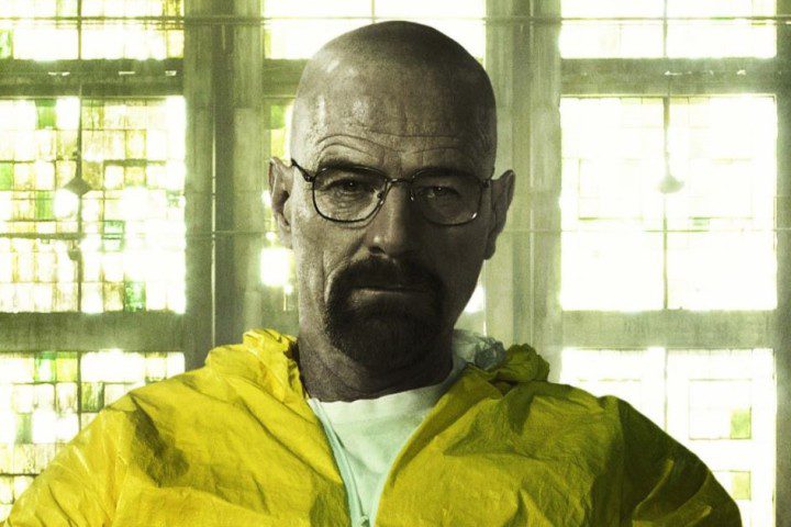 Bryan Cranston in un poster di Breaking Bad