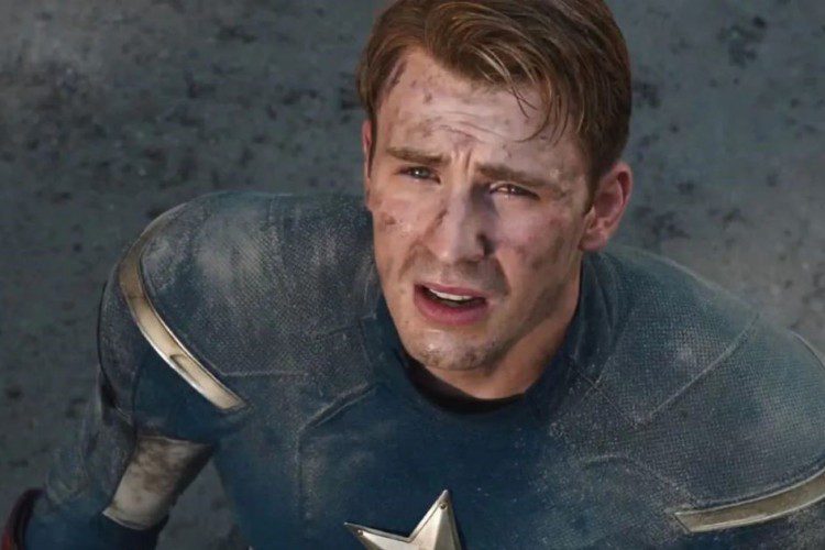 chris evans nel ruolo di captain america