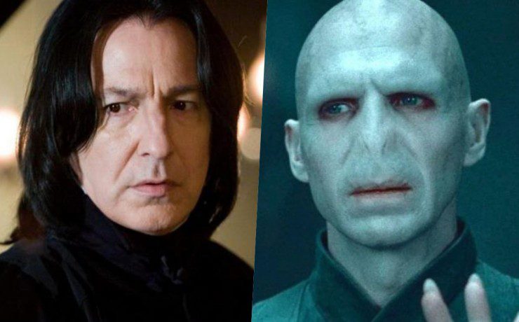 Collage Severus Piton Lord Voldemort Harry Potter