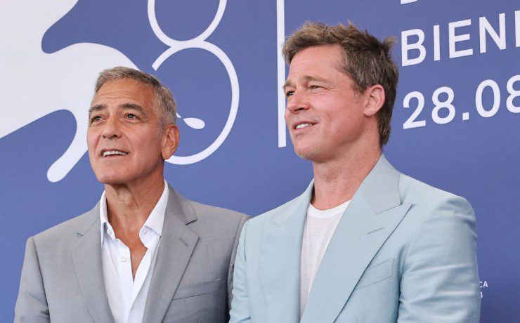 george clooney e brad pitt