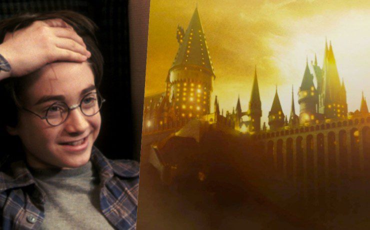 harry potter e il logo della nuova serie