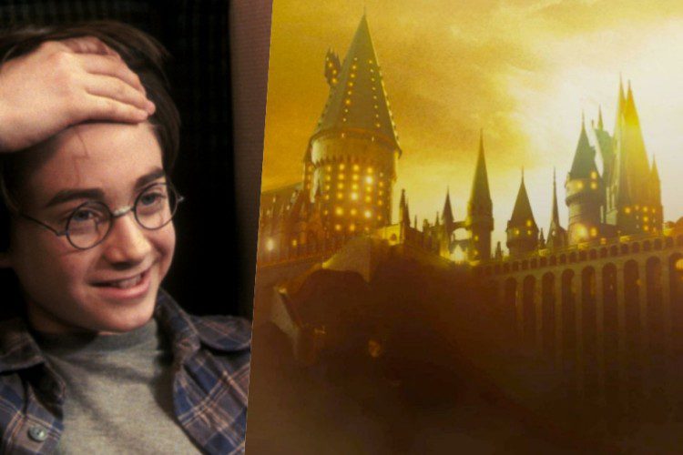 harry potter e il logo della nuova serie