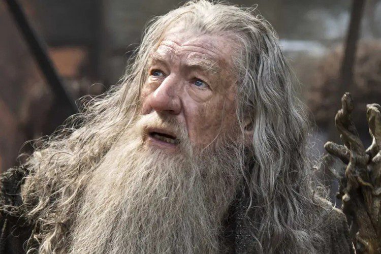 Ian McKellen è Gandalf nella saga de Il Signore degli Anelli