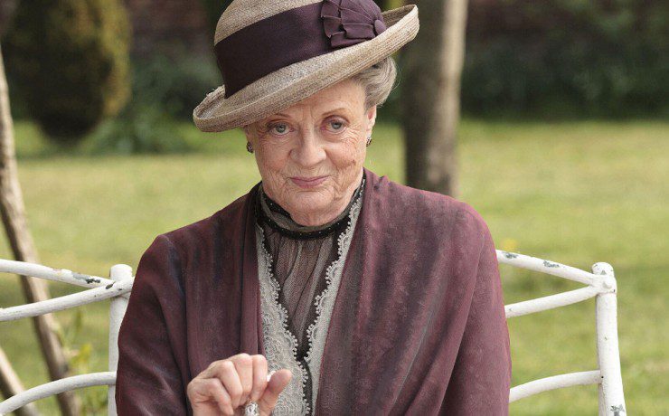 Maggie Smith in Downton Abbey