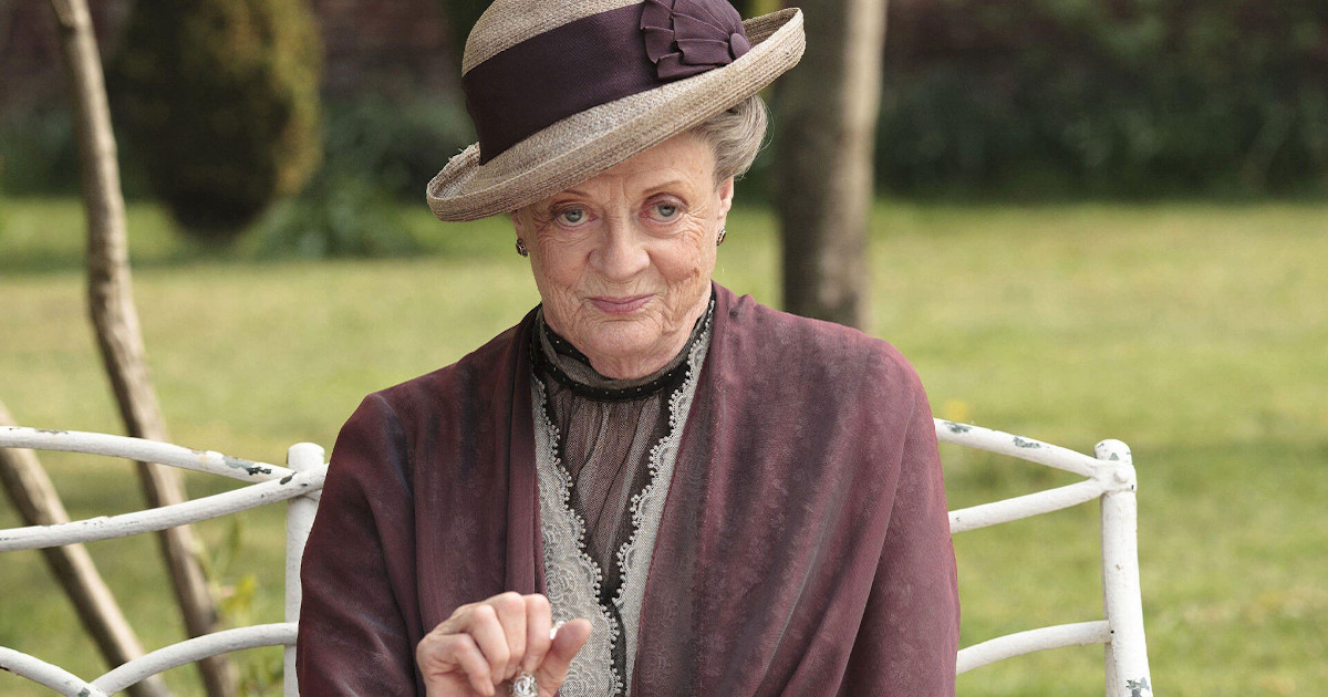 Maggie Smith in Downton Abbey