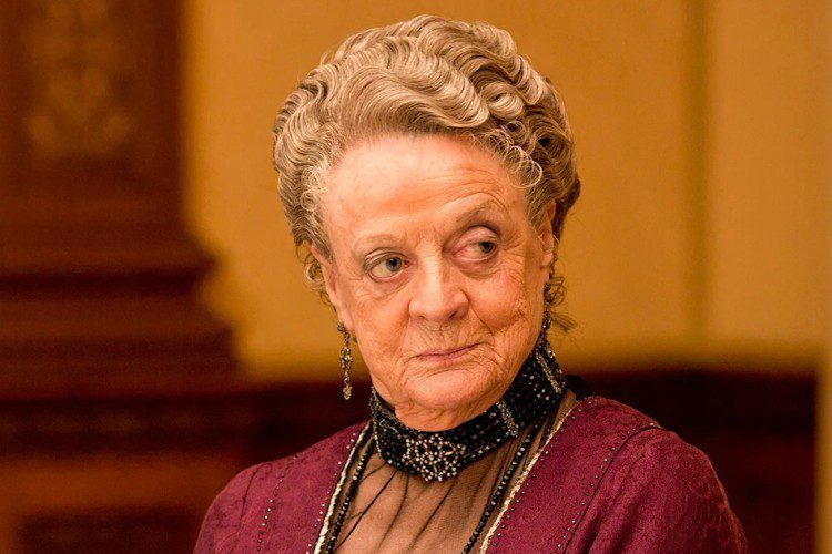 Maggie Smith è Violet Crawley in Downton Abbey