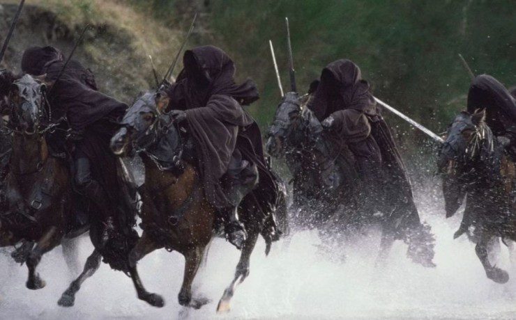 nazgul in il signore degli anelli: la compagnia dell'anello