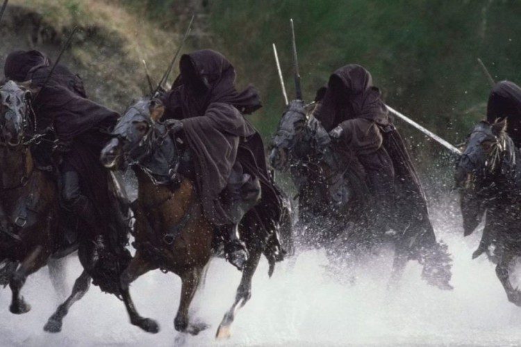 nazgul in il signore degli anelli: la compagnia dell'anello