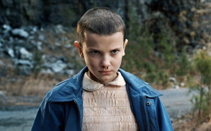 Undici (Millie Bobby Brown) in Stranger Things