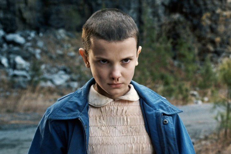 Undici (Millie Bobby Brown) in Stranger Things