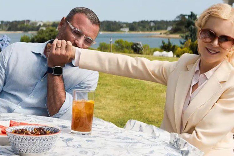 Nicole Kidman e Liev Schreiber nella serie Netflix The Perfect Couple