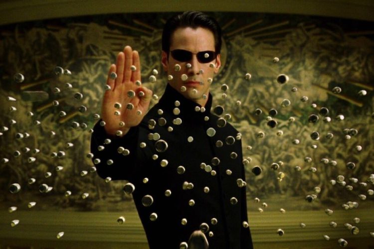 un primo piano di Neo in Matrix Reloaded