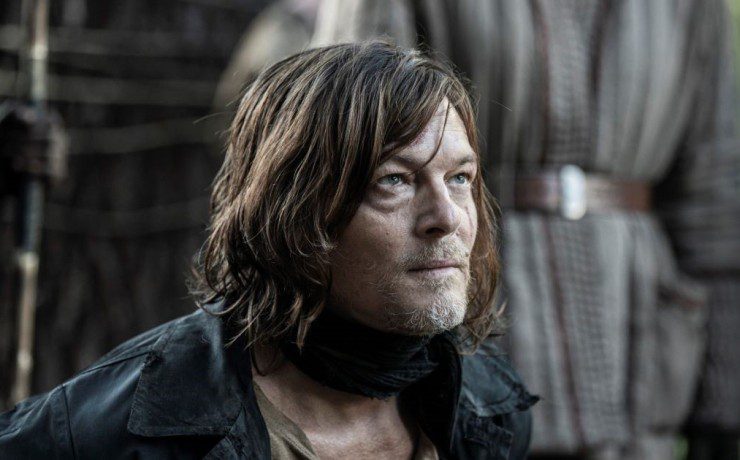 Norman Reedus in un frame di The Walking Dead: Daryl Dixon