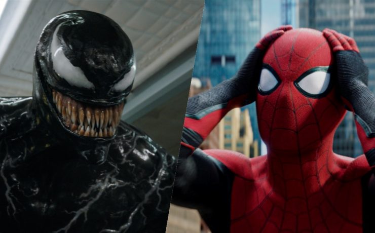 venom e spider-man