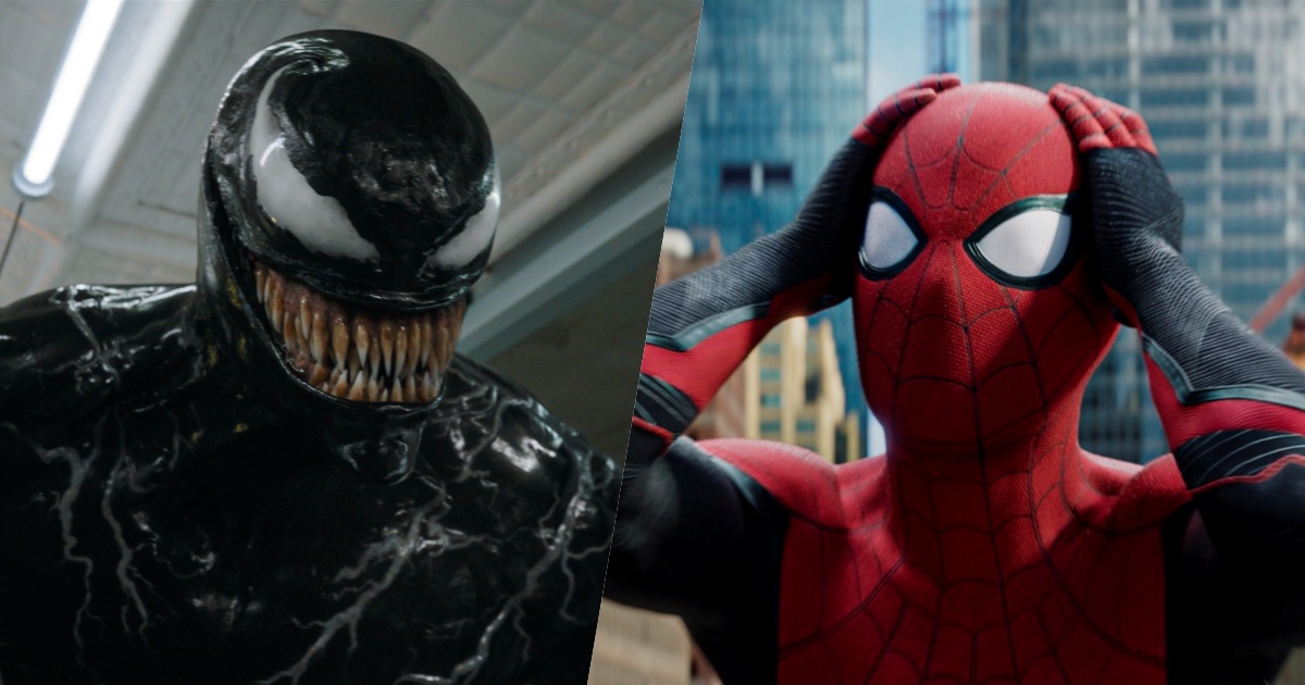 venom e spider-man