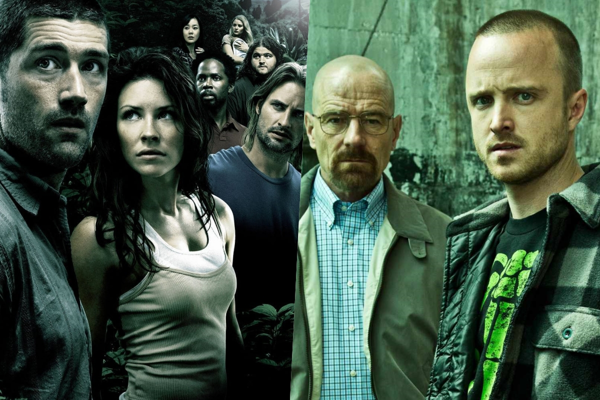 Collage Lost Breaking Bad