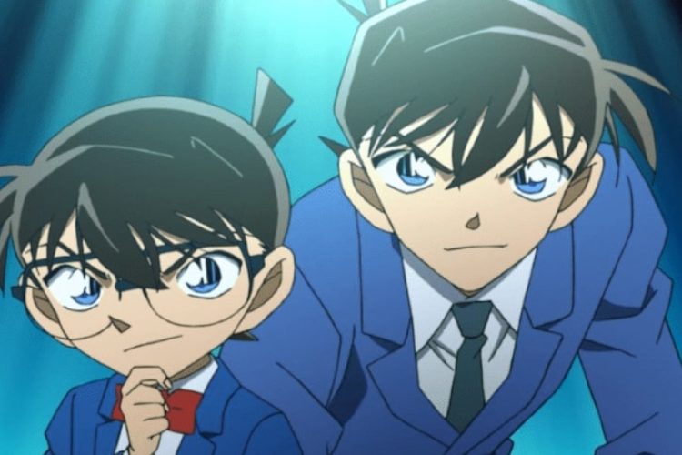 Conan e Shinichi in Detective Conan